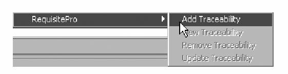 图11 完成 Rational RequisitePro 中设计要素的变更