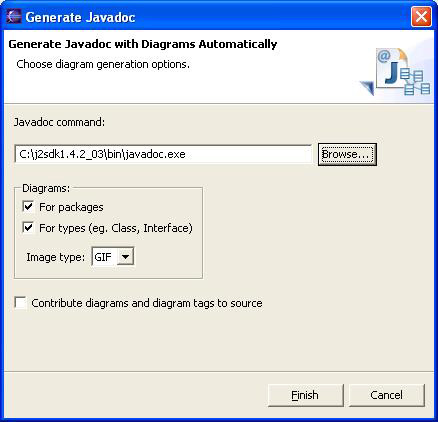 Javadoc wizard 