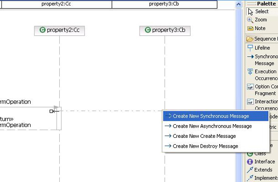  a Sequence diagram