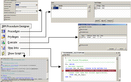 Visual Studio 2005 中用于开发存储过程的 DB2 插件