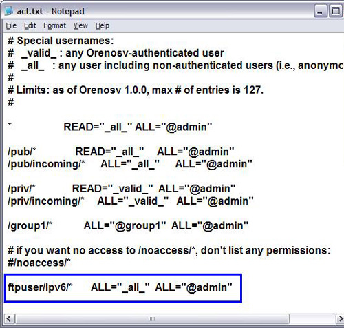 最终 acl.txt 文件表示