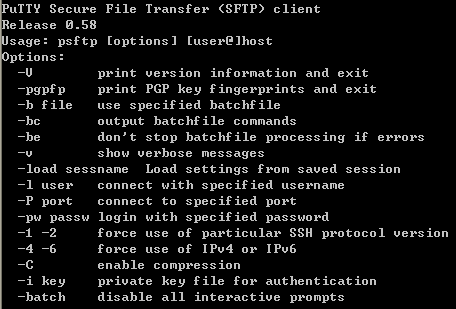 在C#中应用PSFTP实现SFTP上传（图二）