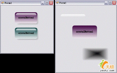 利用.NET绘图技术制作水晶按钮控件（图一）