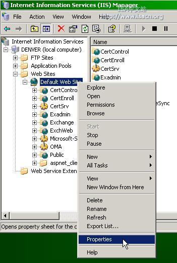 在ISA Server 2004中发布安全Web服务（一）（图二）