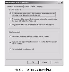 ISA配置教程之用路由规则创建基本的缓存策略（图二）