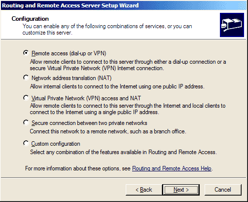 如何使用Windows Server 2003的VPN服务（图一）