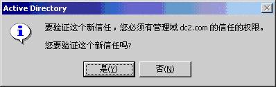 不同森林中的Windows 2000域信任(2)（图三）