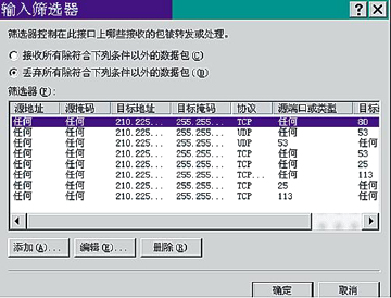 Windows 2000 Server也能“包过滤”（图五）