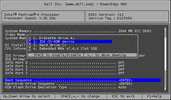 Dell PowerEdge 800 服务器 Windows 2000安装手册（图一）