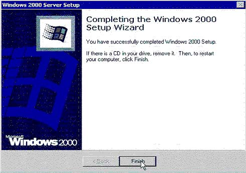 WINDOWS 2000系统图形安装文档（图十）