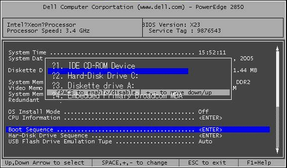 Dell PowerEdge 2800/2850 Red Hat Linux 3.0安装手册（图一）