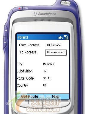 MapPoint+SmartPhone+C#开发示例