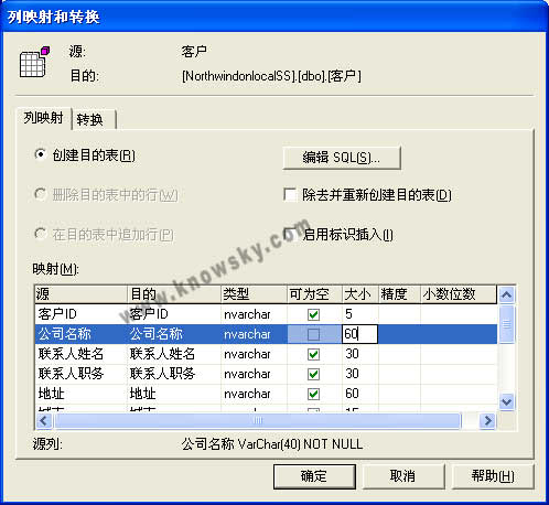 使用SQL Server数据转换服务升迁Access数据库（图七）