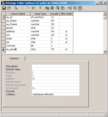 使用 SQL Server 2000 中的 VBScript 接口能够转换数据并向用户提供报告（图二）