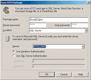 使用 SQL Server 2000 中的 VBScript 接口能够转换数据并向用户提供报告（图五）