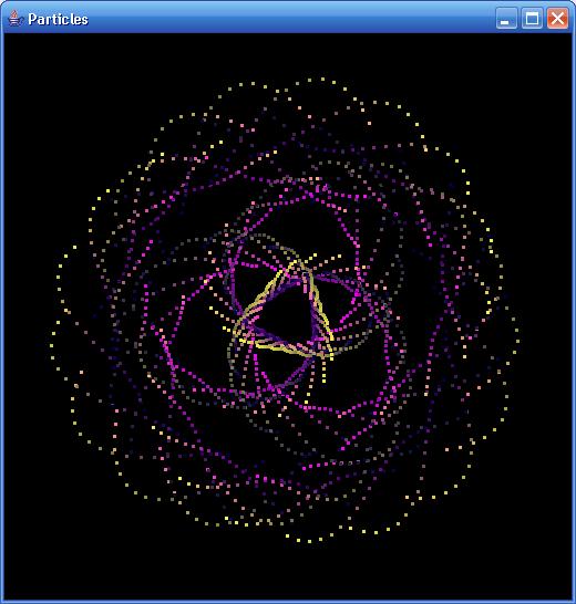 分享用Java3D做的3D粒子特效（图二）