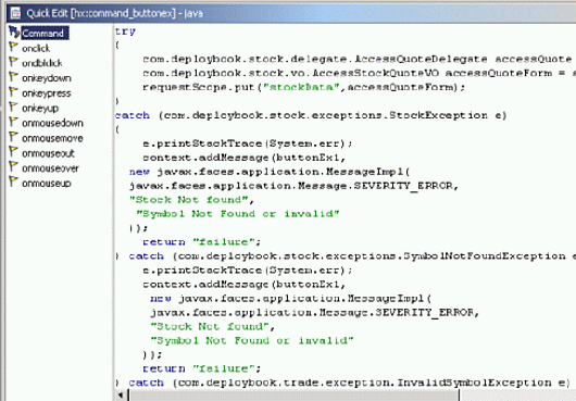 用JavaBean数据组件集成JSF应用程序与EJB（4）（图八）