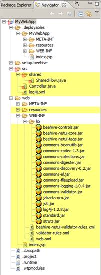 Eclipse 3.1 WTP Web程序支持Beehive（图五）