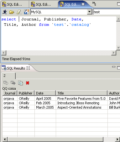 Eclipse配置SQLExplorer访问数据库2（图）（图九）