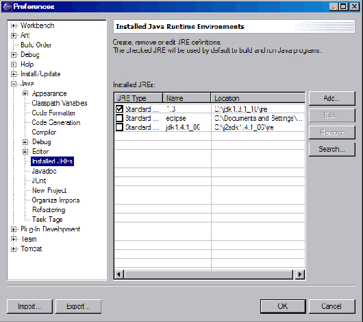 用Eclipse作为Jakarta Tomcat的开发环境（图三）