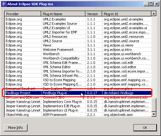 Eclipse插件开发之FindBugs插件（图二）