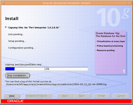 Oracle10g for AIX5L安装过程（图十）