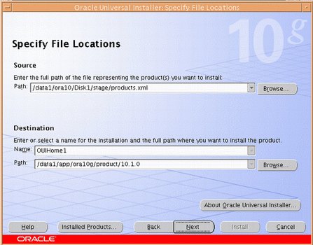 Oracle10g for AIX5L安装过程（图三）