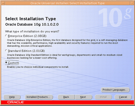 Oracle10g for AIX5L安装过程（图四）