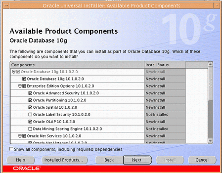 Oracle10g for AIX5L安装过程（图六）