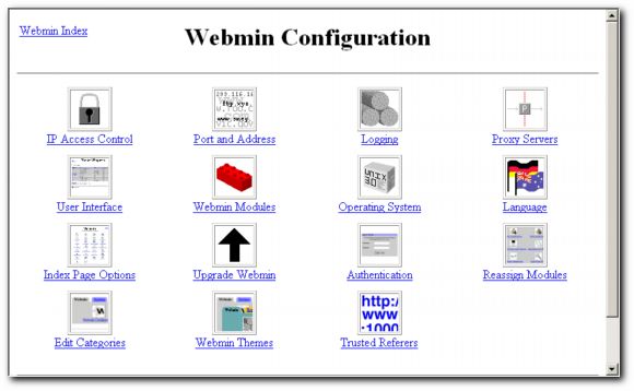 Webmin--Linux下的用户管理工具（图三）