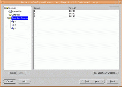 Oracle10g数据库的创建（图十五）