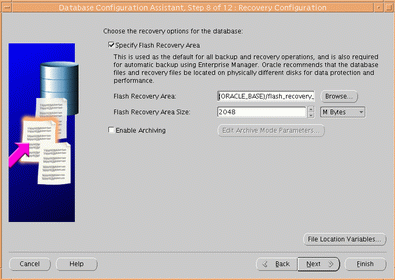 Oracle10g数据库的创建（图九）