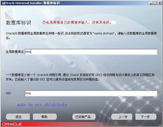 图解Oracle9i在Windows2000下的安装(1)（图九）