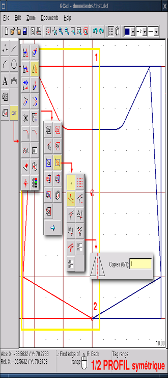 QCAD: 用Linux 进行机械制图（续）（图二）