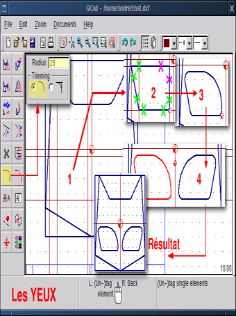 QCAD: 用Linux 进行机械制图（续）（图三）