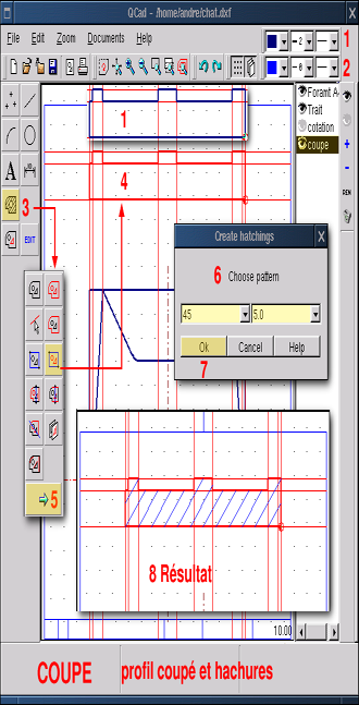 QCAD: 用Linux 进行机械制图（续）（图七）