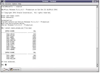 Oracle 9i 数据库管理实务讲座(一)之III部分（图十六）