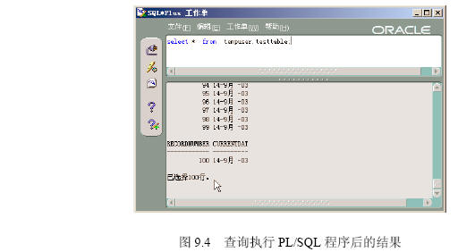 PL/SQL程序结构(组图)（图四）