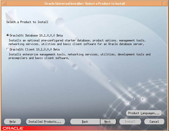 Oracle 10i的安装过程（图二）