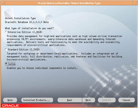 Oracle 10i的安装过程（图三）