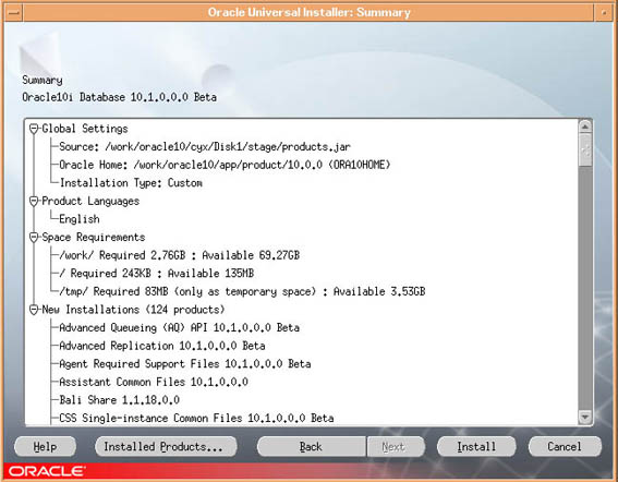 Oracle 10i的安装过程（图八）