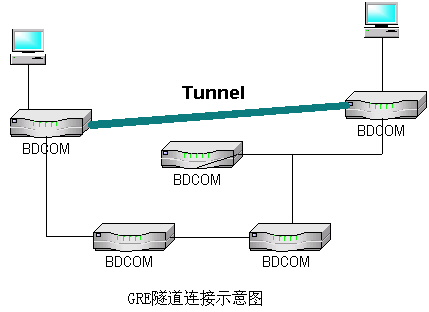 博达路由器的VPN技术特性及应用方案（图一）