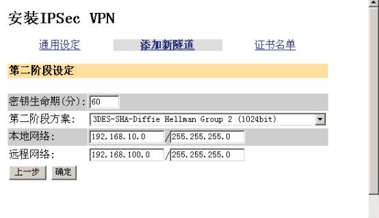 实例图解VPN设备上建立IPSEC隧道（图六）