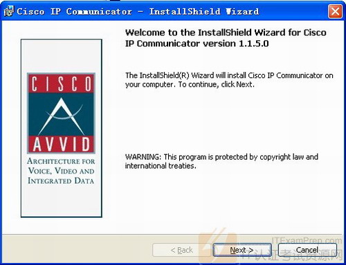 Cisco IP Communicator1.1.5安装（图一）