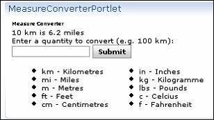 Ժ MeasureConverterPortlet