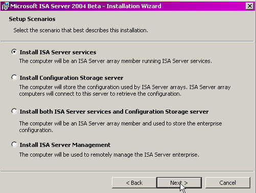 ISA Server 2004ҵBetaװָ3(ͼ)ͼʮ