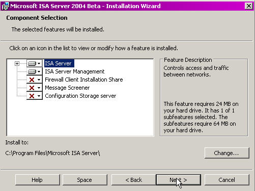 ISA Server 2004ҵBetaװָ3(ͼ)ͼʮģ