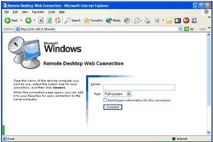 ͨRDWCWindows Server 2003ͼ