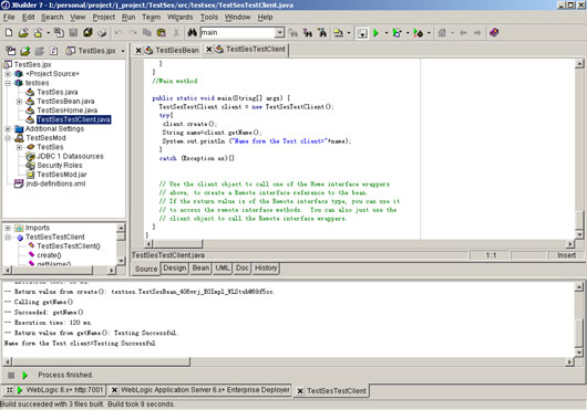 JBuilder7+WebLogic7.0úEJBͼʮ