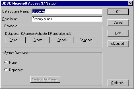 ODBC Microsoft Access 97 װ